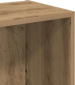 vidaXL Βιβλιοθήκη Αρτισιανή Δρυς 40x30x77 εκ. από Επεξεργασμένο Ξύλο