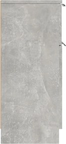 vidaXL Ντουλάπι Γκρι Σκυροδέματος 30x30x70 εκ. Επεξεργασμένο Ξύλο
