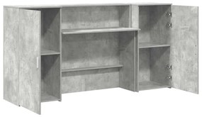 vidaXL Γραφείο υποδοχής 200x50x103,5 εκ. Επεξεργασμένο Ξύλο