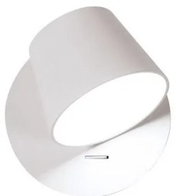 Απλίκα reading light LED Kim σε μαύρο και λευκό Viokef-4188300-Λευκό 4188300