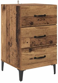 Κομοδίνο Παλιό ξύλο 40 x 40.5 x 66 εκ Επεξεργασμένο ξύλο