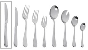 Μαχαίρι Benefit Σετ 6 τμχ CUS401K12 23,3cm Silver Espiel Stainless Steel