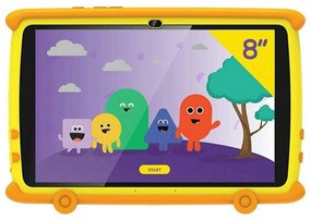 Τάμπλετ Παιδικό 8'' Με Wifi και Μνήμη 32GB KBJR-J8 Yellow KiddoBoo