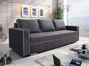 Καναπές κρεβάτι Decatur 101, Αριθμός θέσεων: 4, Αποθηκευτικός χώρος, 91x230x92cm, 105 kg, Πόδια: Ξύλο | Epipla1.gr