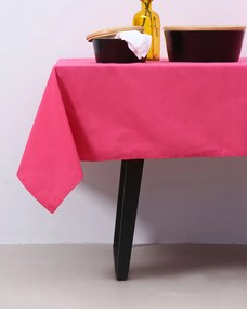 Μονόχρωμο τραπεζομάντηλο Alice  6 ατόμων (140x180cm) Φούξια