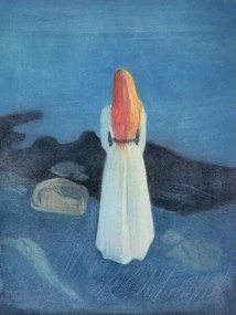 Αναπαραγωγή Young Girl on a Jetty, Munch, Edvard