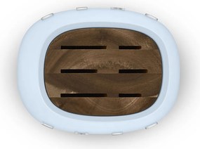 Σετ Μαχαίρια Κουζίνας με Βάση Smeg KBSF02PB