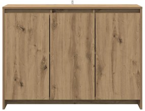 vidaXL Μπουφές Αρτισιανή Δρυς 102x33x75 εκ. από Επεξεργασμένο Ξύλο