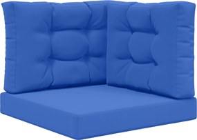 vidaXL Μαξιλάρι Καναπέ Εξωτερικού Χώρου 3 pcs Τιρκουάζ Πολυεστέρας