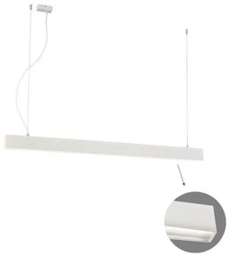 Γραμμικό Κρεμαστό L1420 3000K Λευκό Microprismatic Ciba 3916-00142-3-W-M-N Viokef-3916-00142-3-W-M-N-Λευκό 3916-00142-3-W-M-N