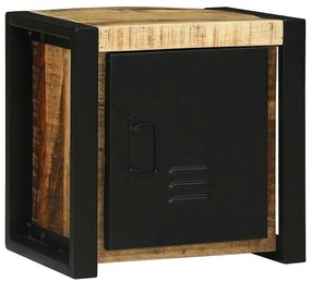 vidaXL Ντουλάπι Μπάνιου Καφέ 40 x 30 x 40 εκ. Μασίφ ξύλο μάνγκο