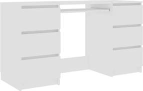 vidaXL Γραφείο Λευκό 140 x 50 x 77 εκ. από Επεξ. Ξύλο
