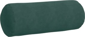 vidaXL Μαξιλάρια Στήριγμα 2 pcs Σκούρο Πράσινο Ø 25 x 70 cm