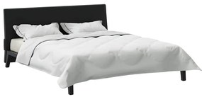 vidaXL Κουβέρτες & Κουβέρτες Λευκό 240 x 260 εκ. Μικροΐνες