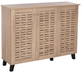 ΠΑΠΟΥΤΣΟΘΗΚΗ-ΝΤΟΥΛΑΠΙ PRODY HM9610.02 ΜΕΛΑΜΙΝΗ ΣΟΝΑΜΑ 3ΠΟΡΤΕΣ 115x34x89Υεκ.