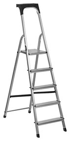 KRAUSMANN HS55106 Σκάλα Αλουμινίου Οικιακής Χρήσης 5+1 Σκαλοπάτια