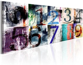 Πίνακας -  Colourful Numbers 120x40