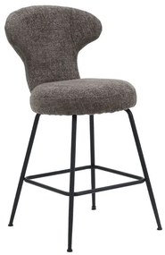 Σκαμπό Bar Fungo 26-0076 51x55x97cm Grey