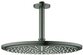 Κεφαλή ντουζ με βραχίονα οροφής Grohe Rainshower Essence New-Anthraki Mat