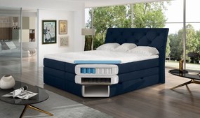 Επενδυμένο κρεβάτι Lorane-Mple-160 x 200