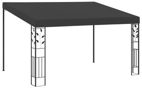 vidaXL Κιόσκι Επιτοίχιο Ανθρακί 4 x 3 x 2,5 μ.