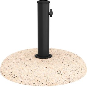 vidaXL Βάση ομπρέλας Κίτρινο Ø 45 x 33 εκ. Σκυρόδεμα