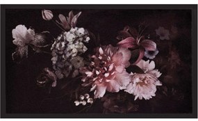 Πατάκι Εισόδου Image Bouquet 171 45x75cm Black-Pink Sdim 45X75