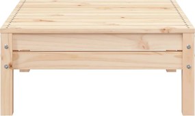 vidaXL Υποπόδιο Κήπου από Μασίφ Ξύλο Πεύκου