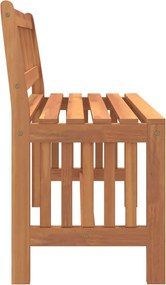 vidaXL Παγκάκι Κήπου 110 εκ. από Μασίφ Ξύλο Ευκαλύπτου