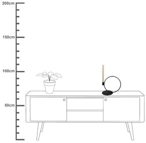 Κηροπήγιο Μαύρο Μέταλλο 28.5x16.5x26cm - Μέταλλο - 05150296