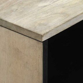 vidaXL Κομοδίνο Λευκό 50 x 33 x 62 εκ. Επεξεργασμένο Ξύλο