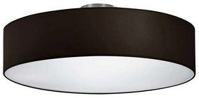 Φωτιστικό Οροφής - Πλαφονιέρα Hotel 603900302 Black Trio Lighting Fabric