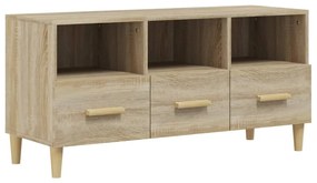 vidaXL Έπιπλο Τηλεόρασης Sonoma Δρυς 102 x 36 x 50 εκ. Επεξεργ. Ξύλο