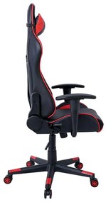 Καρέκλα Γραφείου Gaming BF8050 PU Μαύρο - Κόκκινο 70x67/134x125/135cm