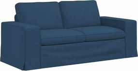 vidaXL Καναπές Μπλε 182 x 80 x 82 εκ ύφασμα