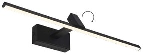 Φωτιστικό Τοίxου - Απλίκα Mirar PN13LEDW50BK 8W Led 50x16,5x7,5cm Black Aca Metal