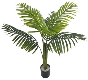Τεχνητό Φυτό Φοίνικας Viridis 1511-6 100cm Green Supergreens Leather,Plastic