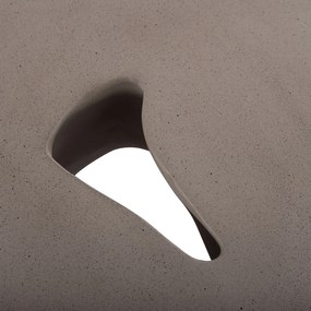 ΤΡΑΠΕΖΙ ΣΑΛΟΝΙΟΥ SALLEN HM18161.03 FIBER CEMENT ΣΕ ΓΚΡΙ--108x94x38,5Υεκ.