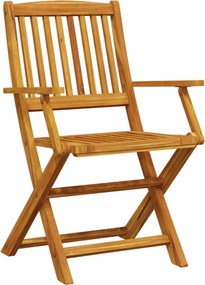 vidaXL Σετ Τραπεζαρίας Κήπου 9 Τεμαχίων 180x90x75 εκ. Μασίφ Ακακία