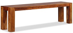 vidaXL Πάγκος 160 x 35 x 45 εκ. από Μασίφ Ξύλο Sheesham