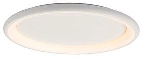Φωτιστικό Οροφής - Πλαφονιέρα Led BR71LEDC81WH 100W 3000K 7010lm D81XH8,5 White Aca Decor Metal