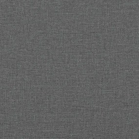 vidaXL Πολυθρόνα Σκούρο Γκρι 60 εκ. Υφασμάτινη