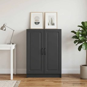 vidaXL Πλαϊνό γραφείο Μαύρο 66 x 34,5 x 87 εκ. Επεξεργασμένο Ξύλο