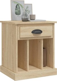 vidaXL Κομοδίνα 2 τεμ. Sonoma Δρυς 43x36x50 εκ.