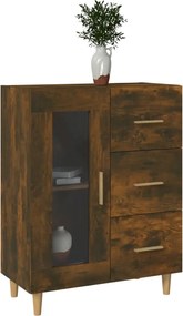 vidaXL Ντουλάπι Καπνιστή Δρυς 69,5 x 34 x 90 εκ. Επεξεργασμένο Ξύλο