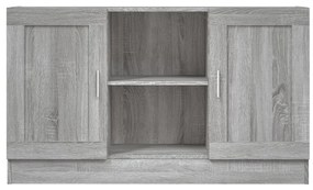 vidaXL Μπουφές Γκρι Sonoma 120 x 30,5 x 70 εκ. από Επεξεργασμένο Ξύλο