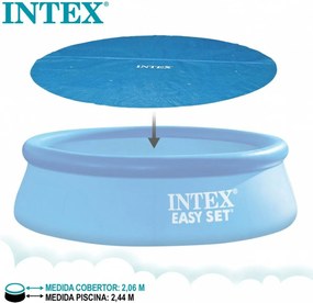 Καλύμματα πισίνας Intex Ø 244 cm Ηλιακό Στρόγγυλο