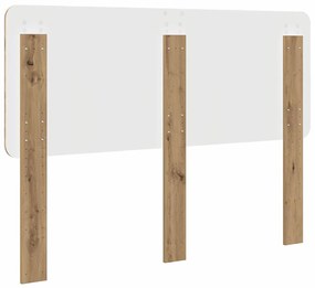 vidaXL Κεφαλάρι με κεφαλάρι Artisan Oak 140 cm Επεξεργασμένο ξύλο