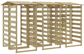 vidaXL Πέργκολες με Οροφή 6 τεμ. 100x90x200 εκ. από Εμποτισμένο Πεύκο