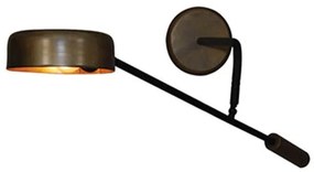 Φωτιστικό Τοίχου - Απλίκα HL-3538-1 L 77-3901 Wade Old Bronze  Homelighting Metal